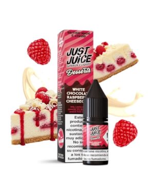 Just Juice Desserts Salts White Chocolate Raspberry Cheesecake 10ml 5mg